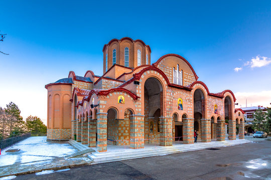 Panagia Soumela is a church symbol for the orthodox from Ponto, Greece.