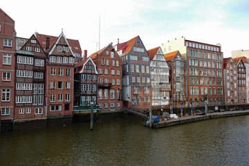 Naklejka premium Hamburg Nikolaifleet