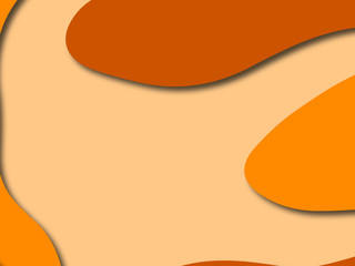 Colorful carving art.Paper cut abstract background with paper cut shapes. Template design layout for business presentations, flyers, posters, invitations