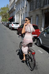 Cycling in Paris 