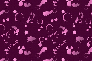 Creative natural digital pattern with watercolor elements. Trendy background.