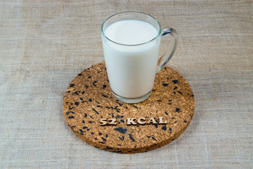 calorie products milk 52 kcal 100 grams diet