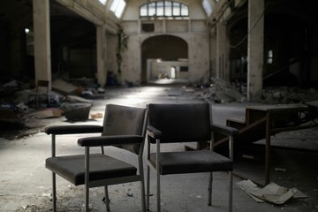 Vielle usine abandonnée