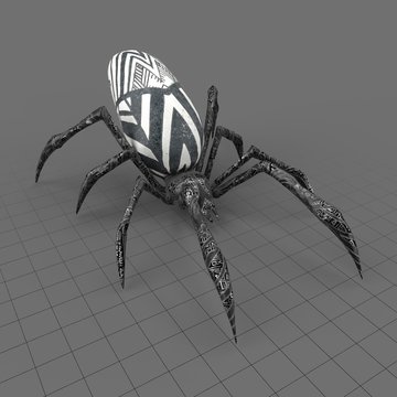 Ancient spider statue