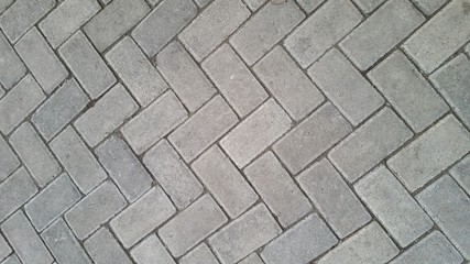 paving block zigzag