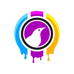 Digital print logo design