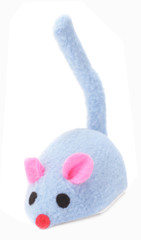 Mouse toy for cat pet with wheels