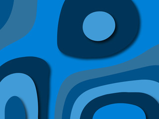 Colorful carving art.Paper cut abstract background with paper cut shapes. Template design layout for business presentations, flyers, posters, invitations