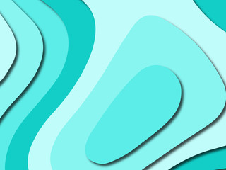 Colorful carving art.Paper cut abstract background with paper cut shapes. Template design layout for business presentations, flyers, posters, invitations