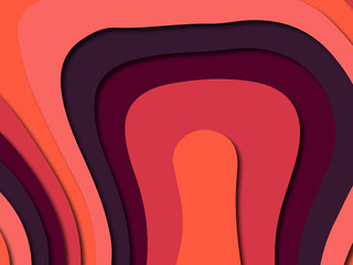 Colorful carving art.Paper cut abstract background with paper cut shapes. Template design layout for business presentations, flyers, posters, invitations