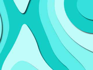 Colorful carving art.Paper cut abstract background with paper cut shapes. Template design layout for business presentations, flyers, posters, invitations