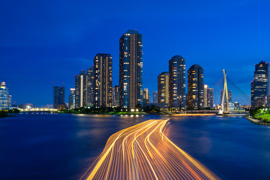 Sumida River in Tokyo
