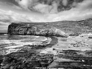 Beautiful Cliffs and Coastline of Crackington Haven Cornwall