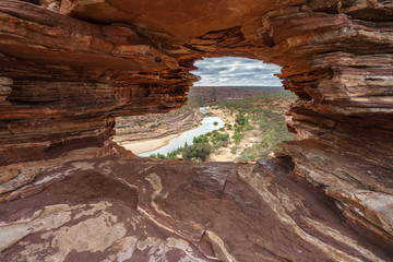 natures window in kalbarri national park, western australia 2