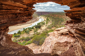 natures window in kalbarri national park, western australia 11