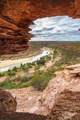natures window in kalbarri national park, western australia 12