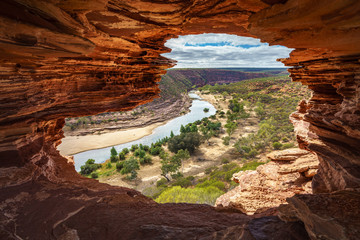 natures window in kalbarri national park, western australia 26