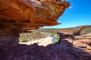 natures window in kalbarri national park, western australia 40