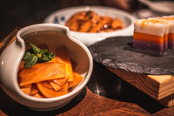 Dinning in Chinese restaurant