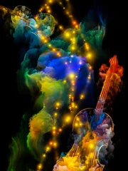 Foto auf Leinwand Lights of Music © agsandrew