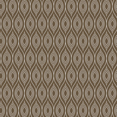 vector linear ornament. Modern background. Geometric pattern with repeating wavy lines with pointed oval. pattern is clean for wallpaper, fabric, printing. pattern is on swatches panel