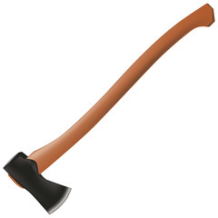 Classic woodcutter ax