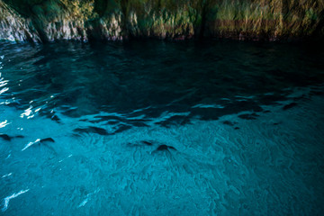 Coastline in zakynthos island, greece