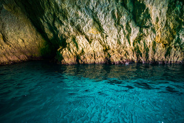 Coastline in zakynthos island, greece