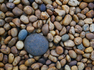 aroma stone background,pebbles on the beach