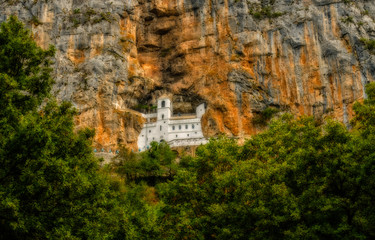 Ostrog Monastery view, Montenegro