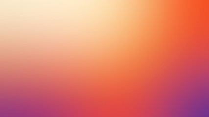 Abstract color blurred gradient background in bright colors. Colorful smooth illustration