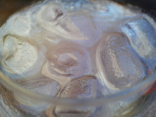 ice cubes background