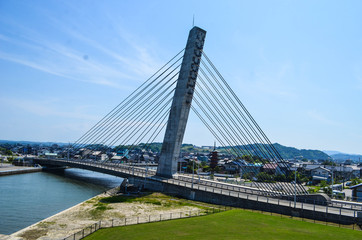 bridge over river