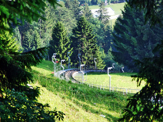 Standseilbahn Unterwasser–Iltios or Iltiosbahn - Canton of St. Gallen, Switzerland