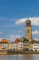 Tower of the Lebuinus church in Deventer, The Netherlands
