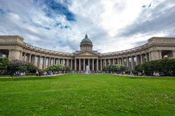 Kazan Cathedral in Saint-Petersburg