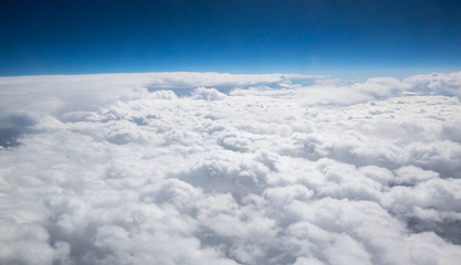 View from the airplane window