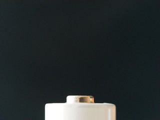 AA size batteries on black backgraound