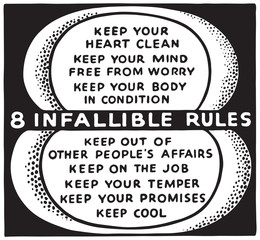 8 Infallible Rules