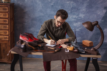 student attends pattern drafting courses, close up photo