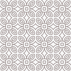 Geometric Pattern. Seamless Texture Grey Color Background. Vector illustration