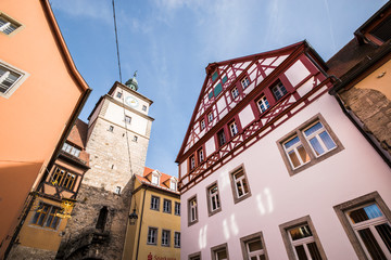 Fototapeta premium Turm in Rothenburg