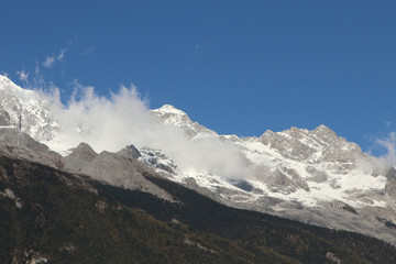 Jade dragon snow mountain China