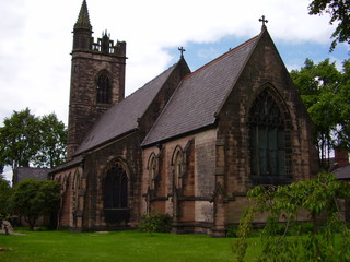 Fototapeta na wymiar Chiesa nell'Inghilterra del nord