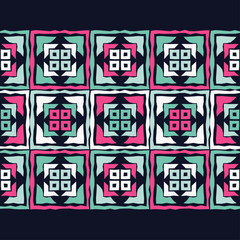 Ethnic boho seamless pattern. Patchwork texture. Weaving. Traditional ornament. Tribal pattern. Folk motif. Can be used for wallpaper, textile, invitation card, wrapping, web page background.