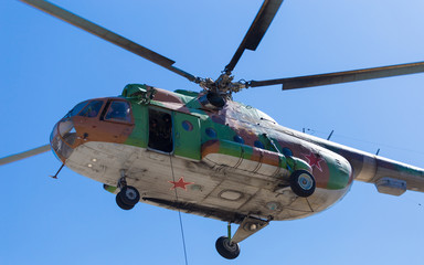 Russian Mi-8 helicopter