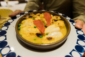 Hake dish, 