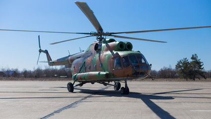 Russian Mi-8 helicopter