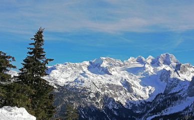 Winterlandschaft im Salzkammergut