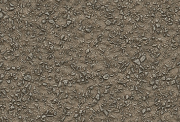 rocky stones road sandground